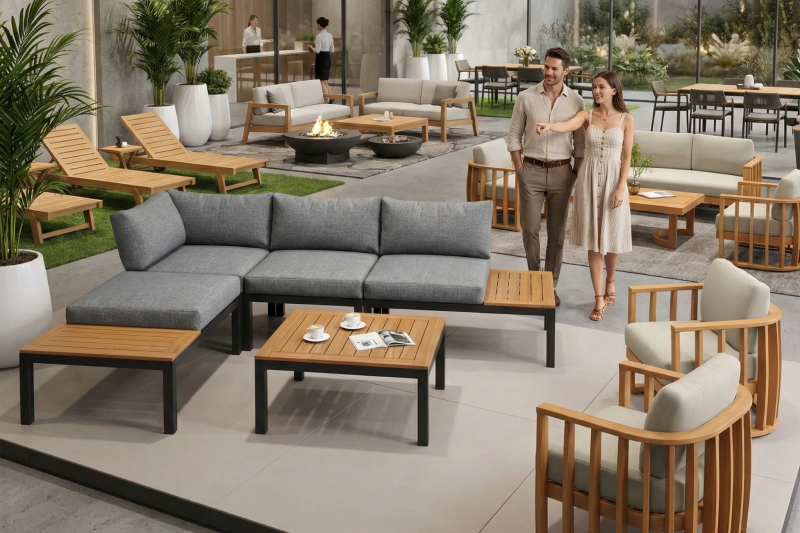 Curated Curosa furniture in a modern home setting